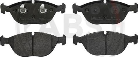 A.B.S. P06019 - Brake Pad Set, disc brake www.autospares.lv