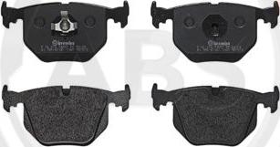 A.B.S. P06016 - Brake Pad Set, disc brake www.autospares.lv