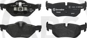 A.B.S. P06038 - Brake Pad Set, disc brake www.autospares.lv