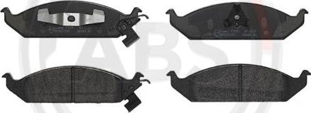 A.B.S. P11011 - Bremžu uzliku kompl., Disku bremzes www.autospares.lv