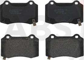 A.B.S. P11024 - Bremžu uzliku kompl., Disku bremzes www.autospares.lv