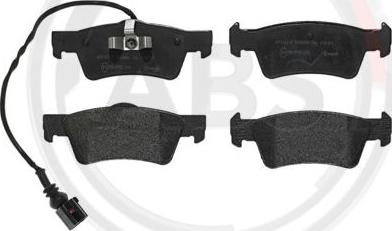 A.B.S. P85091 - Brake Pad Set, disc brake www.autospares.lv