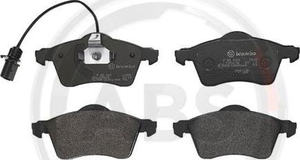 A.B.S. P85049 - Brake Pad Set, disc brake www.autospares.lv