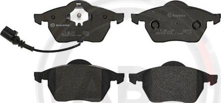 A.B.S. P85045 - Brake Pad Set, disc brake www.autospares.lv