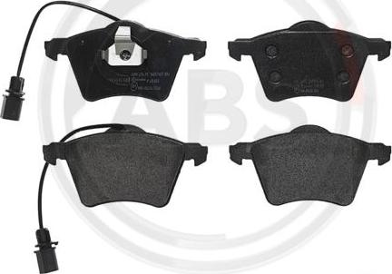 A.B.S. P85052 - Brake Pad Set, disc brake www.autospares.lv