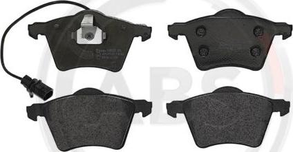 A.B.S. P85062 - Brake Pad Set, disc brake www.autospares.lv