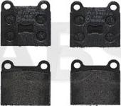 A.B.S. P85003 - Brake Pad Set, disc brake www.autospares.lv