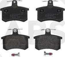 A.B.S. P85013 - Brake Pad Set, disc brake www.autospares.lv