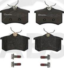 A.B.S. P85017 - Brake Pad Set, disc brake www.autospares.lv