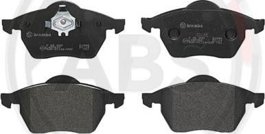 A.B.S. P85039 - Brake Pad Set, disc brake www.autospares.lv