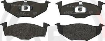 A.B.S. P85025 - Brake Pad Set, disc brake www.autospares.lv