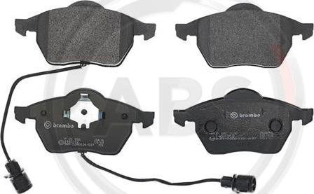 A.B.S. P85026 - Brake Pad Set, disc brake www.autospares.lv