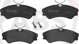 A.B.S. P85028 - Bremžu uzliku kompl., Disku bremzes www.autospares.lv