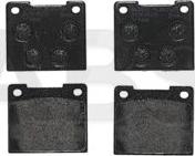 A.B.S. P86001 - Brake Pad Set, disc brake www.autospares.lv