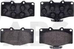 A.B.S. P83095 - Brake Pad Set, disc brake www.autospares.lv