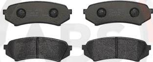 A.B.S. P83049 - Brake Pad Set, disc brake www.autospares.lv