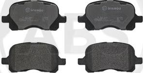 A.B.S. P83044 - Brake Pad Set, disc brake www.autospares.lv