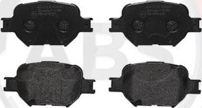 A.B.S. P83054 - Тормозные колодки, дисковые, комплект www.autospares.lv