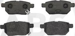 A.B.S. P83083 - Brake Pad Set, disc brake www.autospares.lv