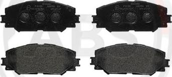 A.B.S. P83082 - Brake Pad Set, disc brake www.autospares.lv