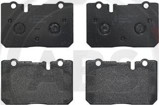 A.B.S. P83039 - Тормозные колодки, дисковые, комплект www.autospares.lv