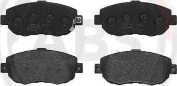 A.B.S. P83037 - Тормозные колодки, дисковые, комплект www.autospares.lv