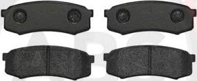 A.B.S. P83024 - Brake Pad Set, disc brake www.autospares.lv