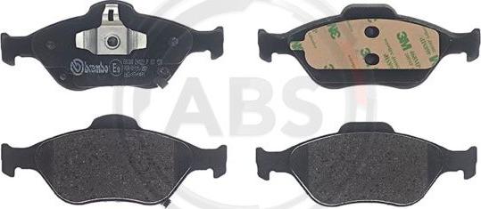 A.B.S. P83159 - Bremžu uzliku kompl., Disku bremzes www.autospares.lv