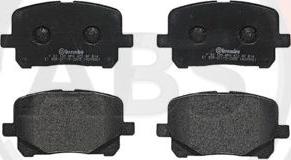 A.B.S. P83100 - Brake Pad Set, disc brake www.autospares.lv