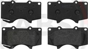 A.B.S. P83102 - Brake Pad Set, disc brake www.autospares.lv