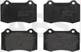 A.B.S. P36020 - Тормозные колодки, дисковые, комплект www.autospares.lv