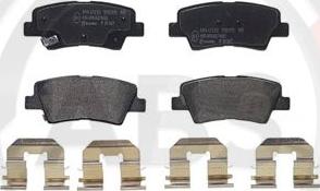 A.B.S. P30067 - Brake Pad Set, disc brake www.autospares.lv