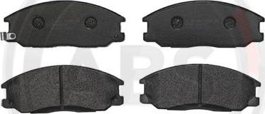 A.B.S. P30013 - Brake Pad Set, disc brake www.autospares.lv