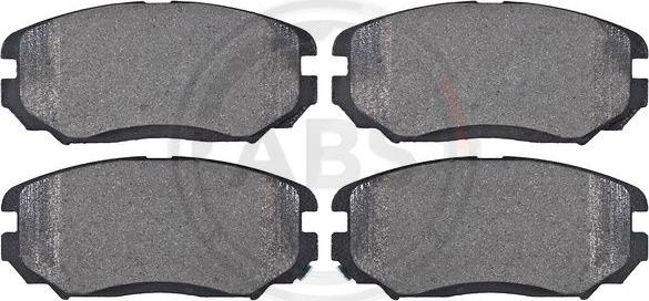 A.B.S. P30038 - Brake Pad Set, disc brake www.autospares.lv