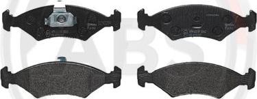 A.B.S. P24043 - Тормозные колодки, дисковые, комплект www.autospares.lv