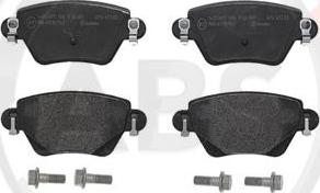 A.B.S. P24059 - Brake Pad Set, disc brake www.autospares.lv