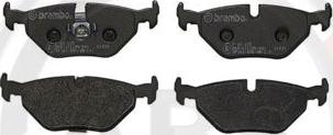 A.B.S. P24055 - Brake Pad Set, disc brake www.autospares.lv