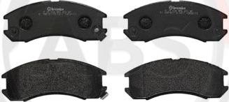 A.B.S. P24024 - Brake Pad Set, disc brake www.autospares.lv