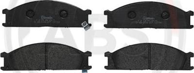 A.B.S. P24026 - Brake Pad Set, disc brake www.autospares.lv