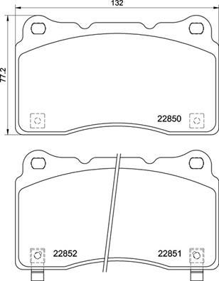 A.B.S. P28099 - Bremžu uzliku kompl., Disku bremzes www.autospares.lv