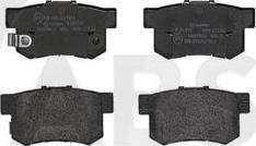 A.B.S. P28039 - Brake Pad Set, disc brake www.autospares.lv