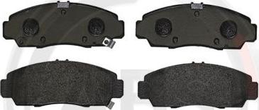 A.B.S. P28034 - Brake Pad Set, disc brake www.autospares.lv