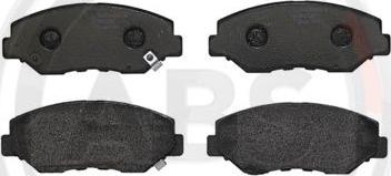 A.B.S. P28035 - Brake Pad Set, disc brake www.autospares.lv