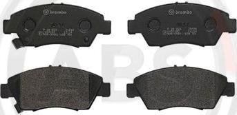 A.B.S. P28023 - Brake Pad Set, disc brake www.autospares.lv