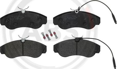 A.B.S. P23069 - Brake Pad Set, disc brake www.autospares.lv