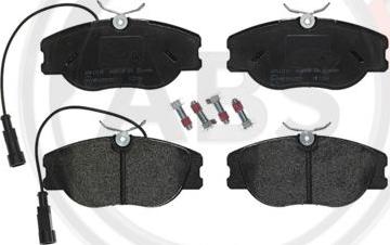 A.B.S. P23066 - Brake Pad Set, disc brake www.autospares.lv