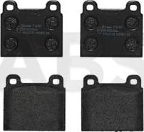 A.B.S. P23001 - Brake Pad Set, disc brake www.autospares.lv