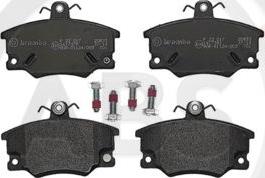 A.B.S. P23017 - Brake Pad Set, disc brake www.autospares.lv