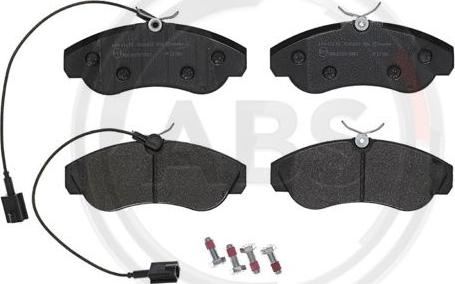 A.B.S. P23084 - Brake Pad Set, disc brake www.autospares.lv