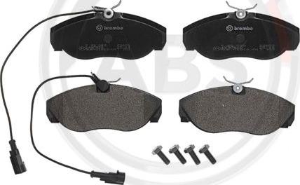 A.B.S. P23083 - Brake Pad Set, disc brake www.autospares.lv